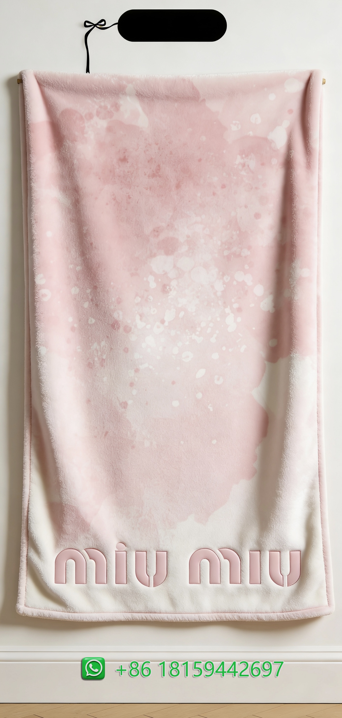 Miumiu Throw Blankets